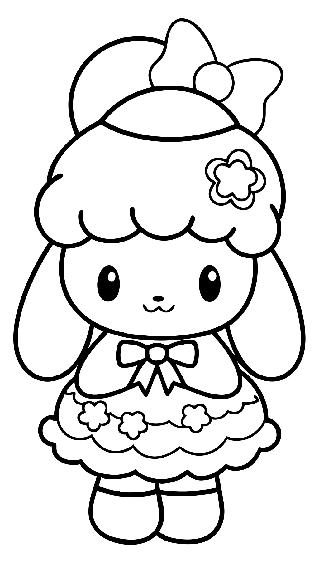 free coloring cute cinnamoroll coloring pages